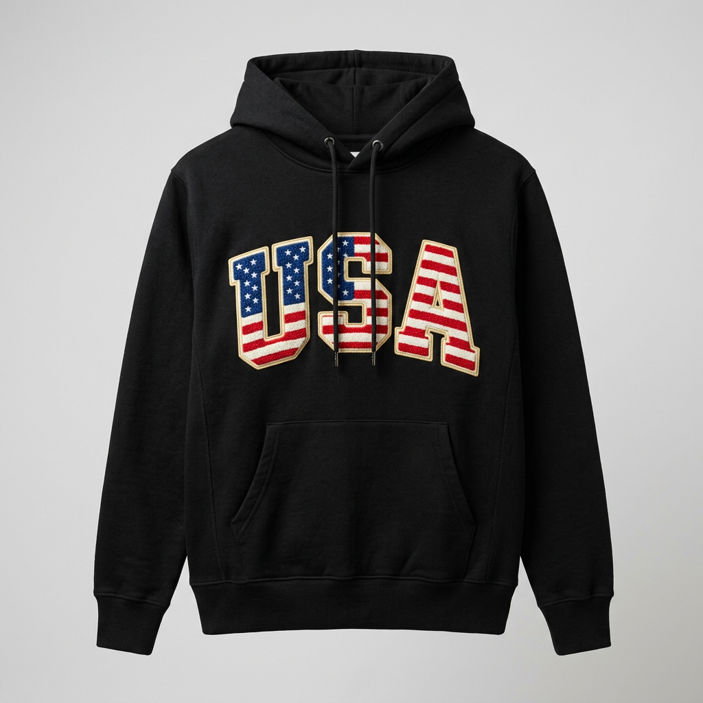 Featured drop — chenille hoodie